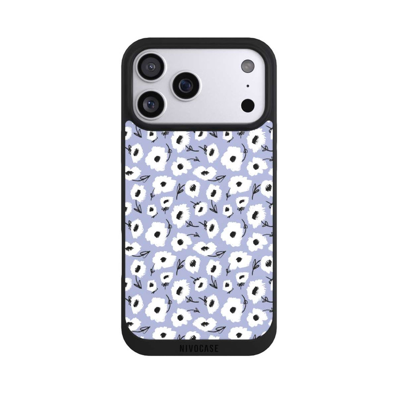 iPhone 17 Pro Max NIVOpure Blumenmuster Lila
