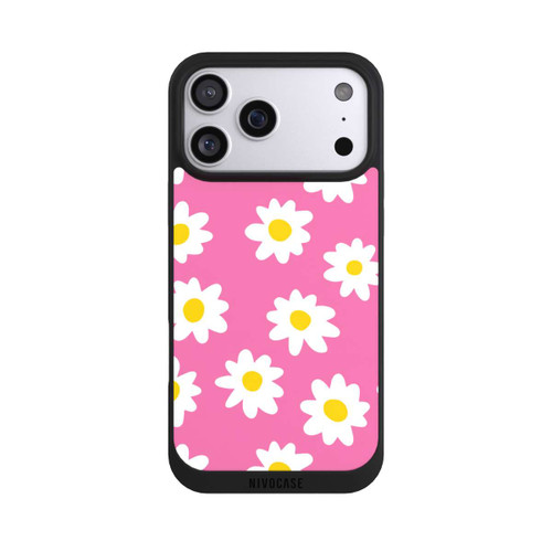 Apple iPhone 17 Pro Max NIVOpure Daisy Pink Muster