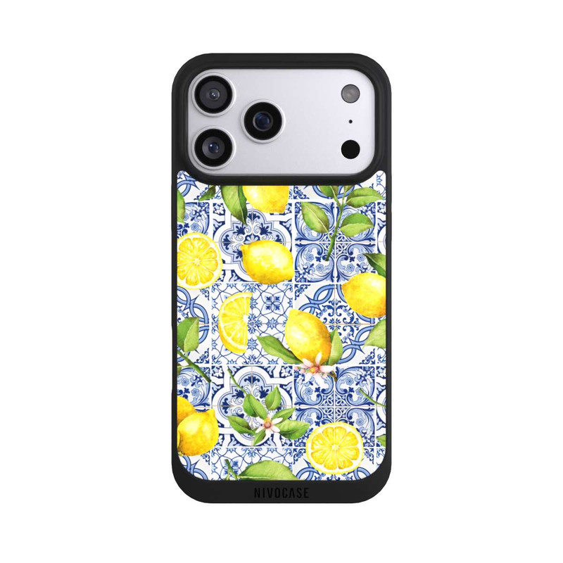 iPhone 17 Pro Max NIVOpure Griechische Zitronen Muster