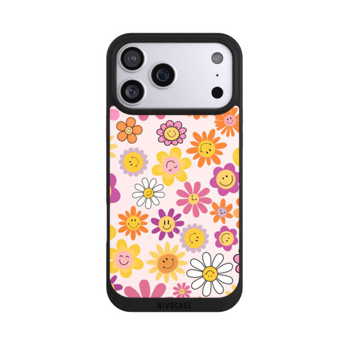 Apple iPhone 17 Pro Max NIVOpure Smiles Pink Flowers