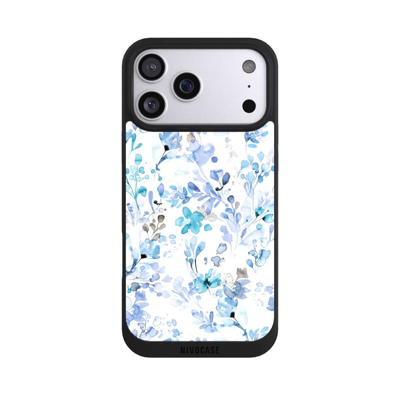 iPhone 17 Pro Max NIVOpure Frühlingsunkraut blau