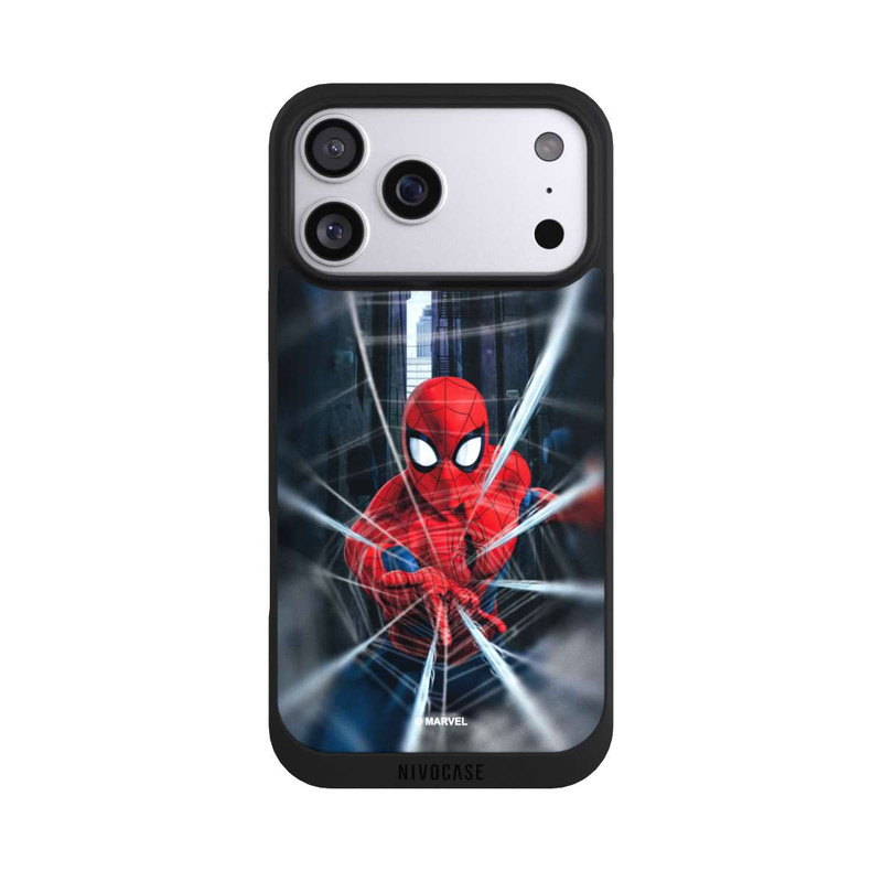 iPhone 17 Pro Max NIVOpure Spider-Man Webs In Action