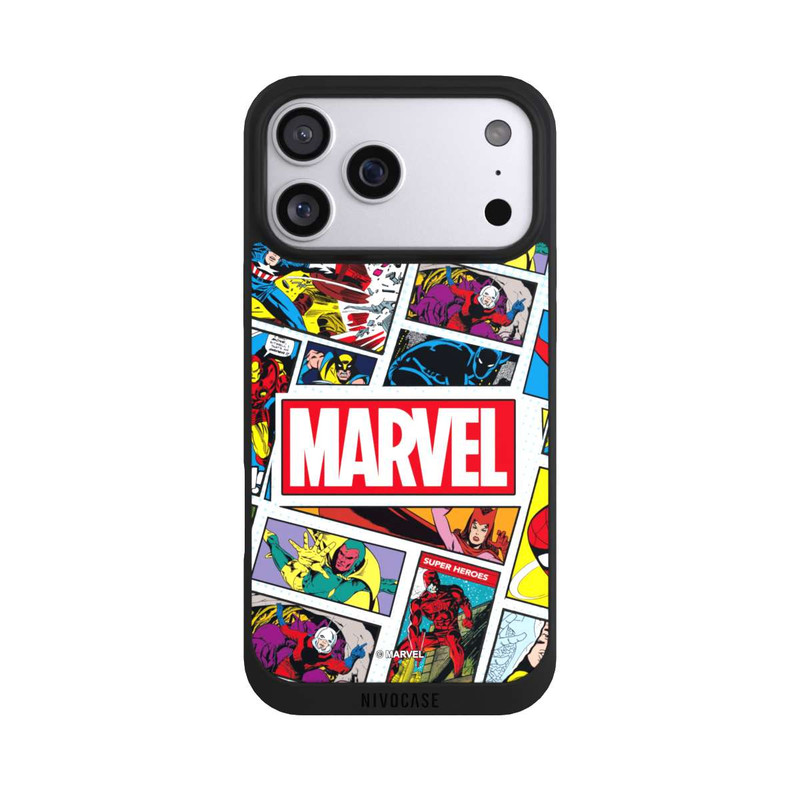 iPhone 17 Pro Max NIVOpure Marvel Comic Pattern