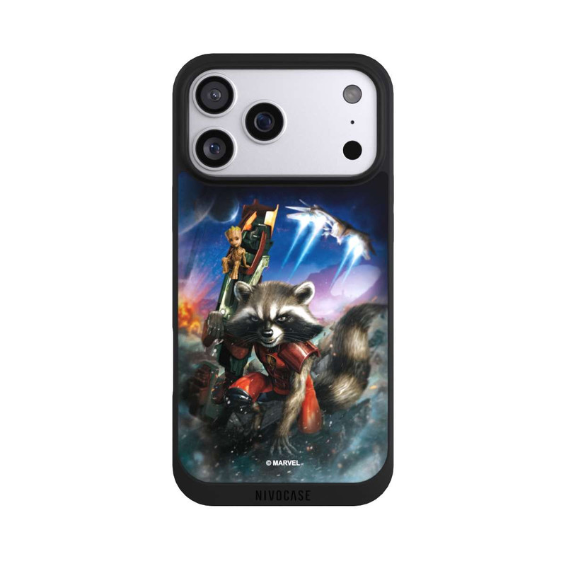 iPhone 17 Pro Max NIVOpure Rocket & Baby Groot Guardians Of The Galaxy