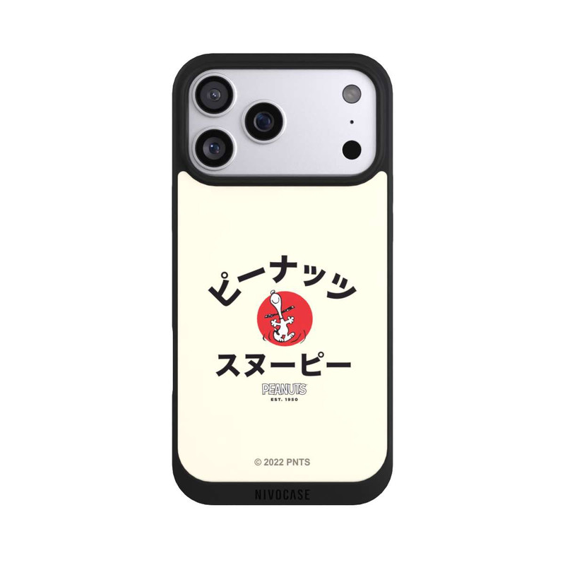 iPhone 17 Pro Max NIVOpure Snoopy Japanisch Katakana