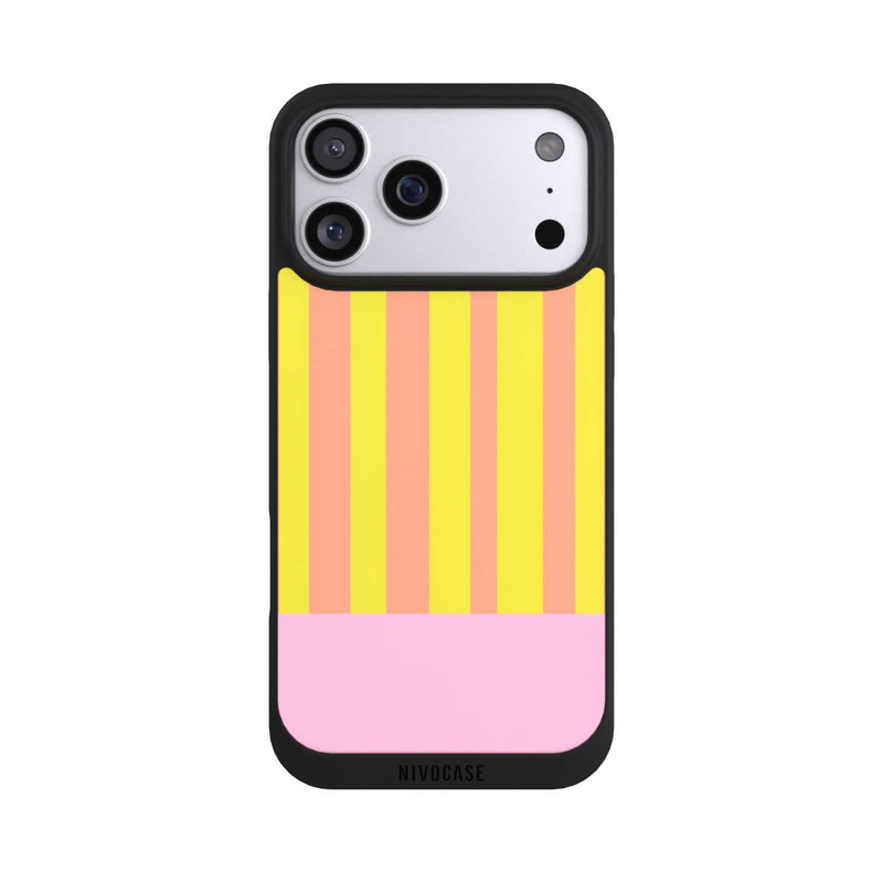 iPhone 17 Pro Max NIVOpure Neonfarbige Streifen