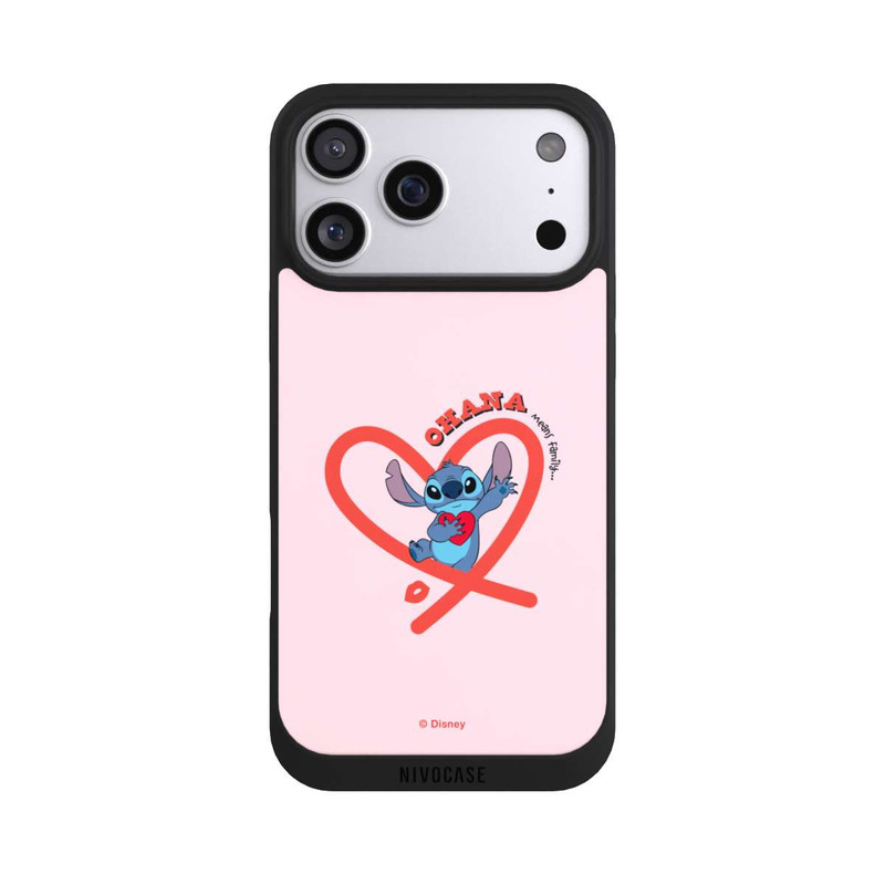 iPhone 17 Pro Max NIVOpure Stitch Ohana Rosa Herz