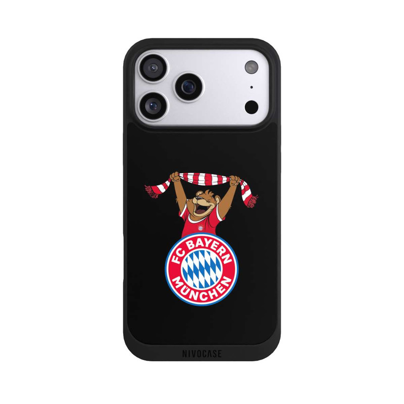 iPhone 17 Pro Max NIVOpure Bernie Jubel mit Schal Schwarz