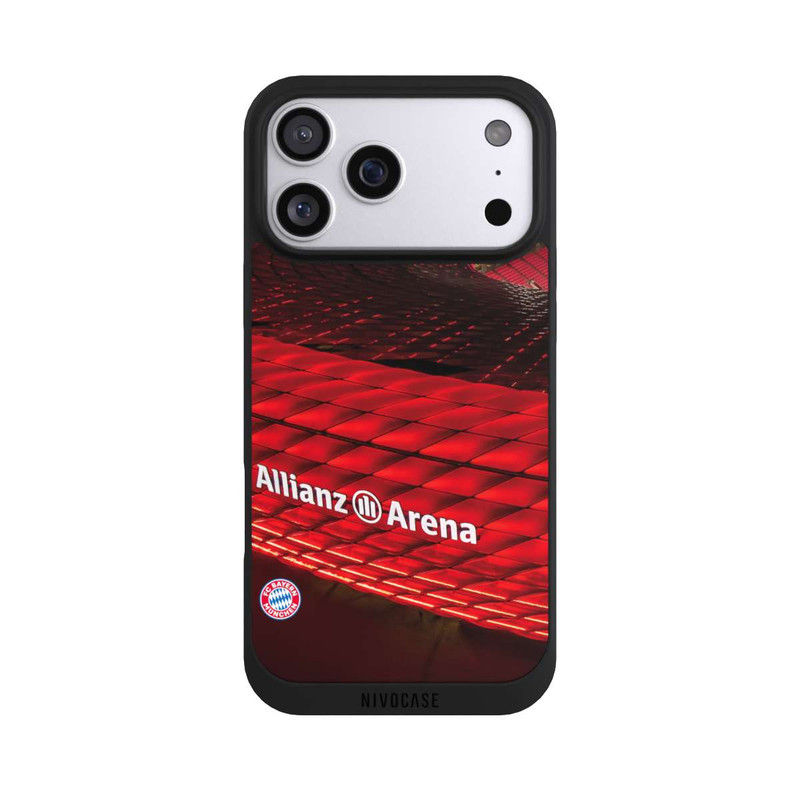 iPhone 17 Pro Max NIVOpure Allianz Arena de nuit