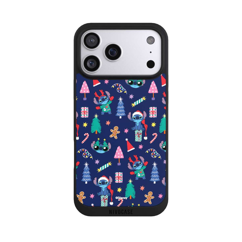 iPhone 17 Pro Max NIVOpure Stitch Weihnachtsmuster
