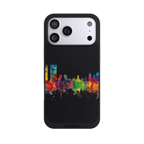Apple iPhone 17 Pro Max NIVOpure Madrid Spain Skyline Black
