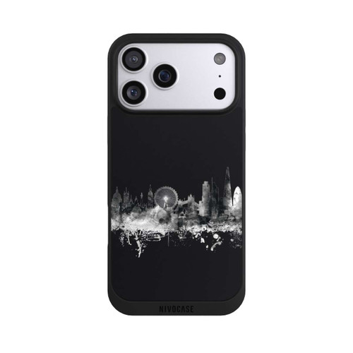Apple iPhone 17 Pro Max NIVOpure London Skyline BW Black