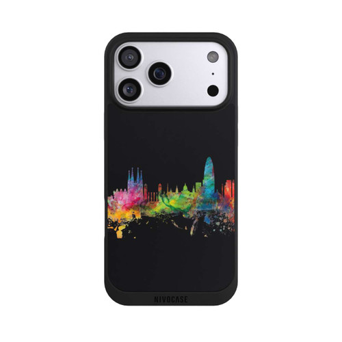 Apple iPhone 17 Pro Max NIVOpure Barcelona Spain Skyline Black