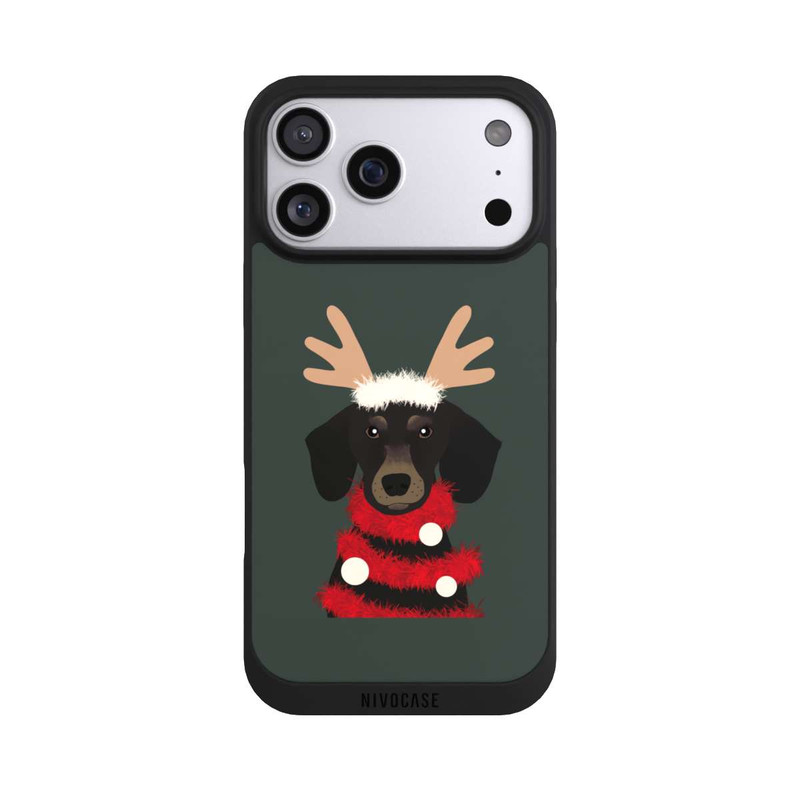iPhone 17 Pro Max NIVOpure weihnachtlicher Dackel