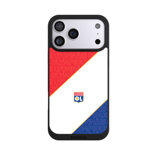Apple iPhone 17 Pro Max NIVOpure Logo OL rouge et bleu