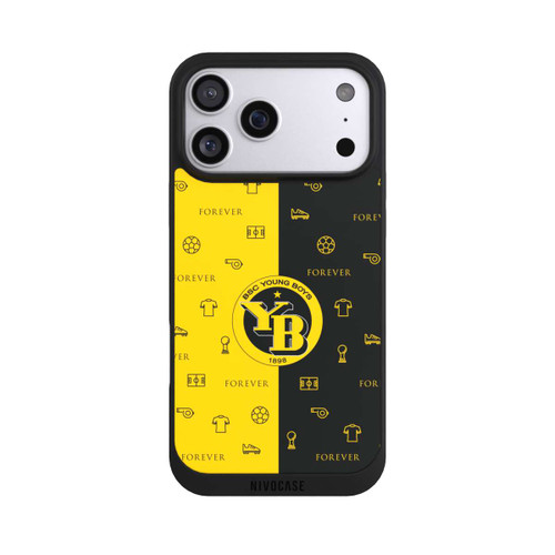 Apple iPhone 17 Pro Max NIVOpure BSC YB Gelb Schwarz Muster