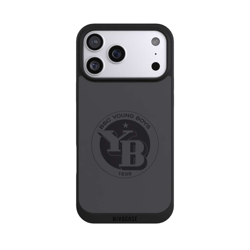 iPhone 17 Pro Max NIVOpure BSC YB Logo Grau