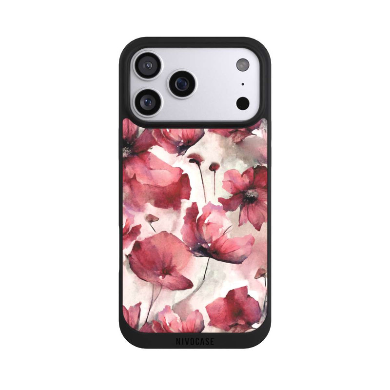 iPhone 17 Pro Max NIVOpure Wilde Mohnblumen