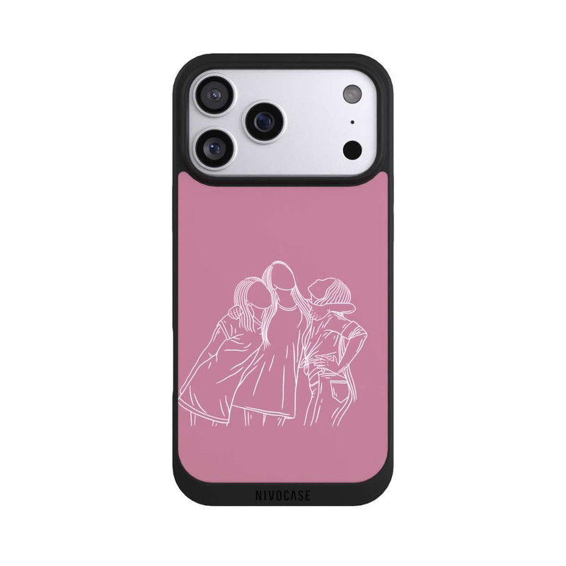 iPhone 17 Pro Max NIVOpure Freundinnen Line Art