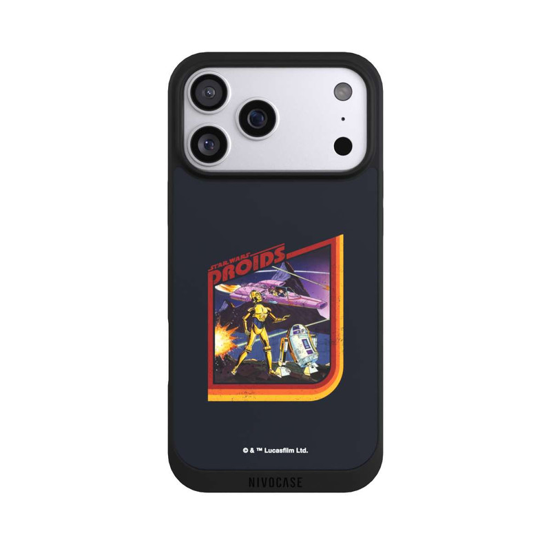 iPhone 17 Pro Max NIVOpure R2D2 und C3PO Comic