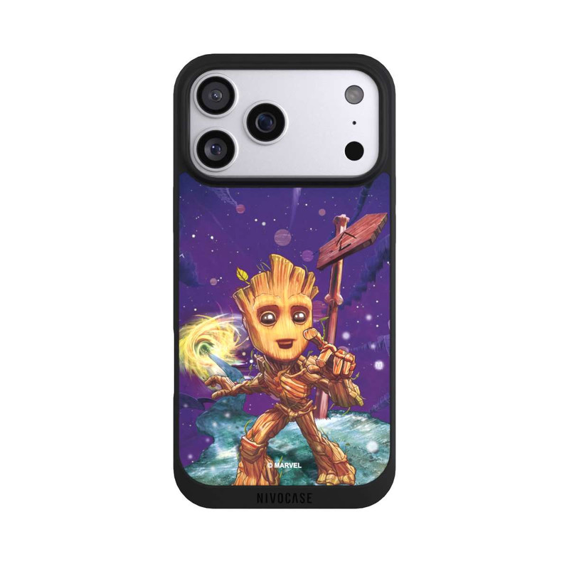 iPhone 17 Pro Max NIVOpure Baby Groot Galaxy Touch
