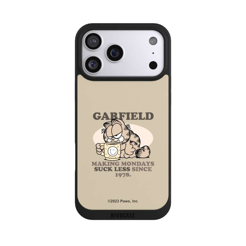 iPhone 17 Pro Max NIVOpure Garfield Brun