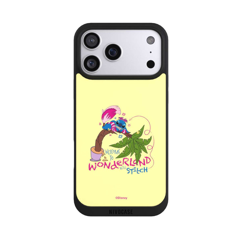 iPhone 17 Pro Max NIVOpure Stitch as Cheshire Cat