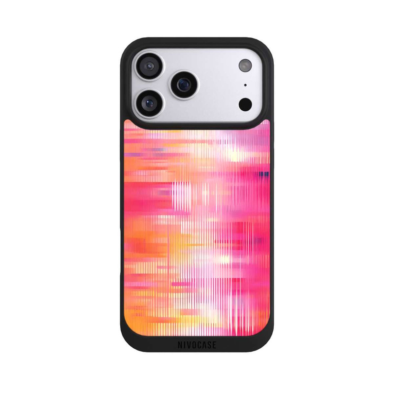 iPhone 17 Pro Max NIVOpure Glitch Rose Orange