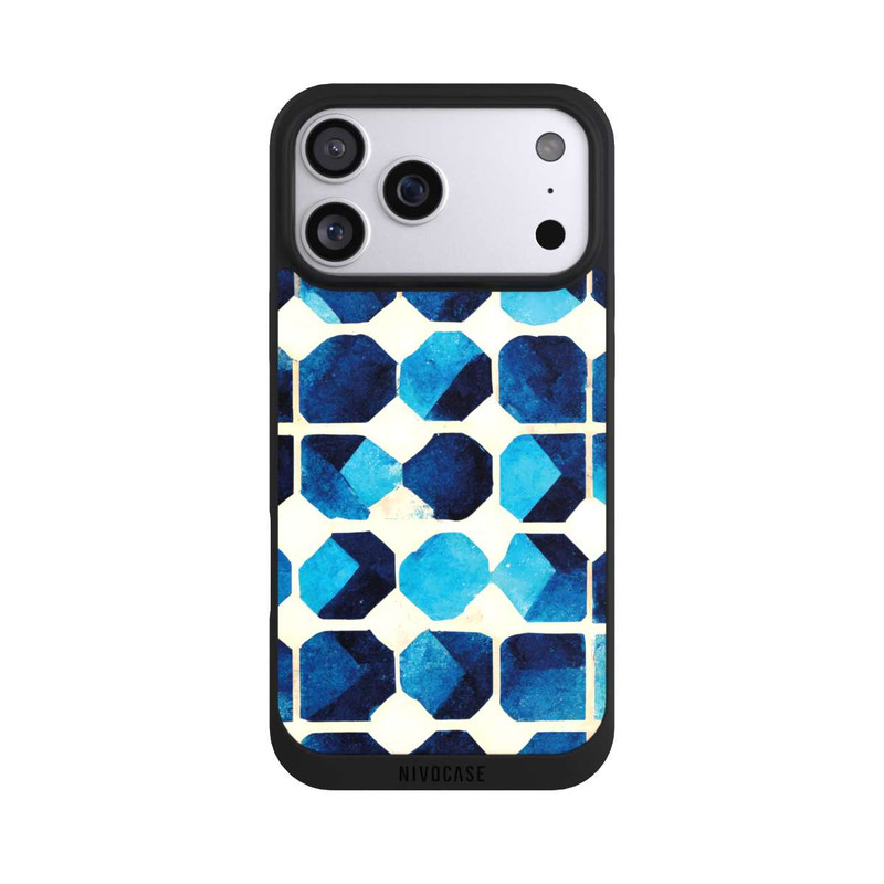iPhone 17 Pro Max NIVOpure Motif bleu
