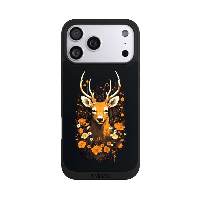 iPhone 17 Pro Max NIVOpure Fleurs de cerf Grandes