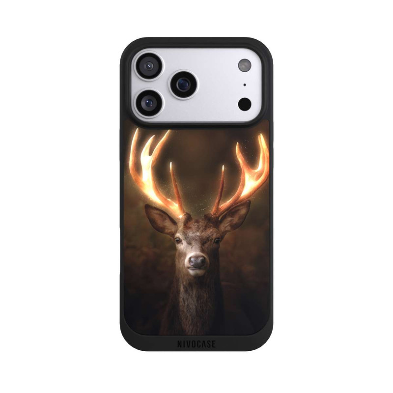 iPhone 17 Pro Max NIVOpure Hirsch Goldenes Geweih