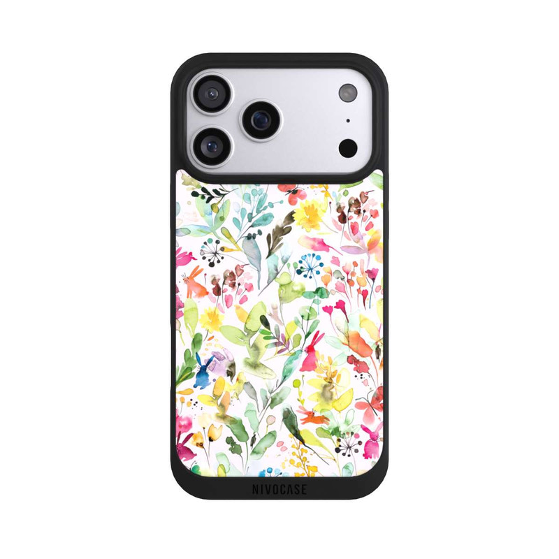 iPhone 17 Pro Max NIVOpure Wild Flowers Meadow Pink