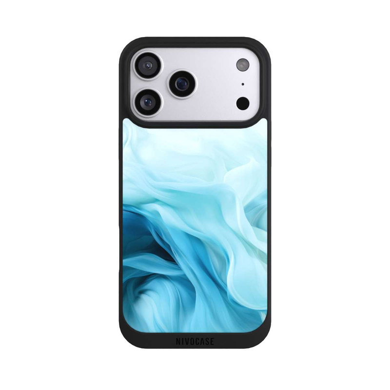 iPhone 17 Pro Max NIVOpure Smooth Blue Texture