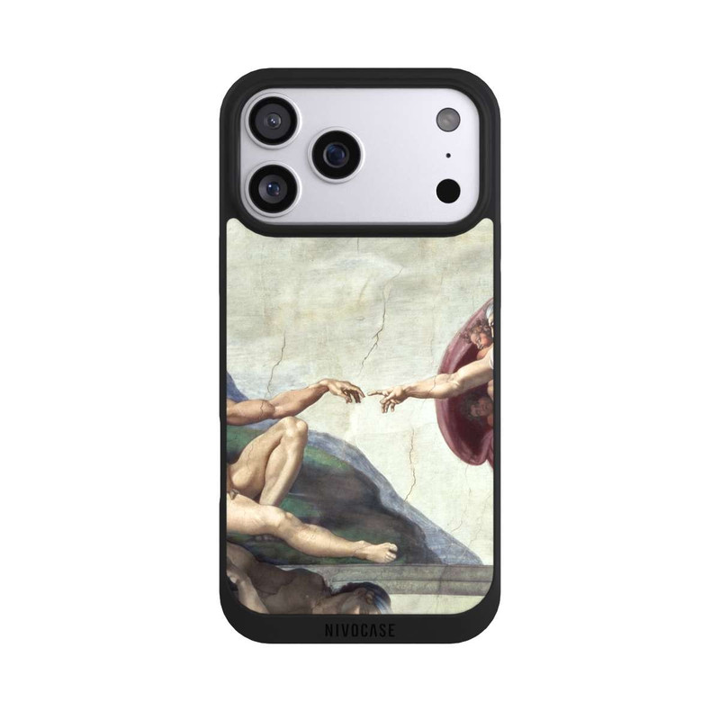 iPhone 17 Pro Max NIVOpure La Création d'Adam-Michel-Ange (Buonarroti)