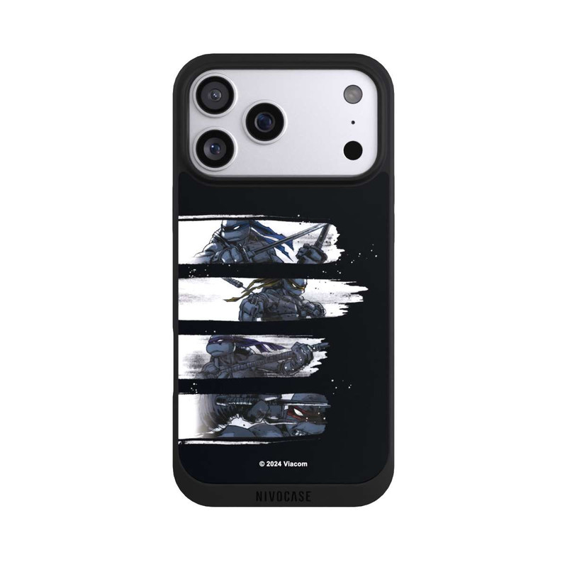 iPhone 17 Pro Max NIVOpure TMNT Schwarz und Weiß Scratch