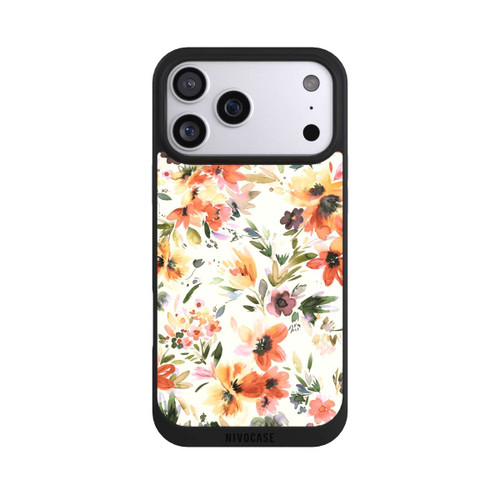 Apple iPhone 17 Pro Max NIVOpure Summer Artistic Flowers Ivory
