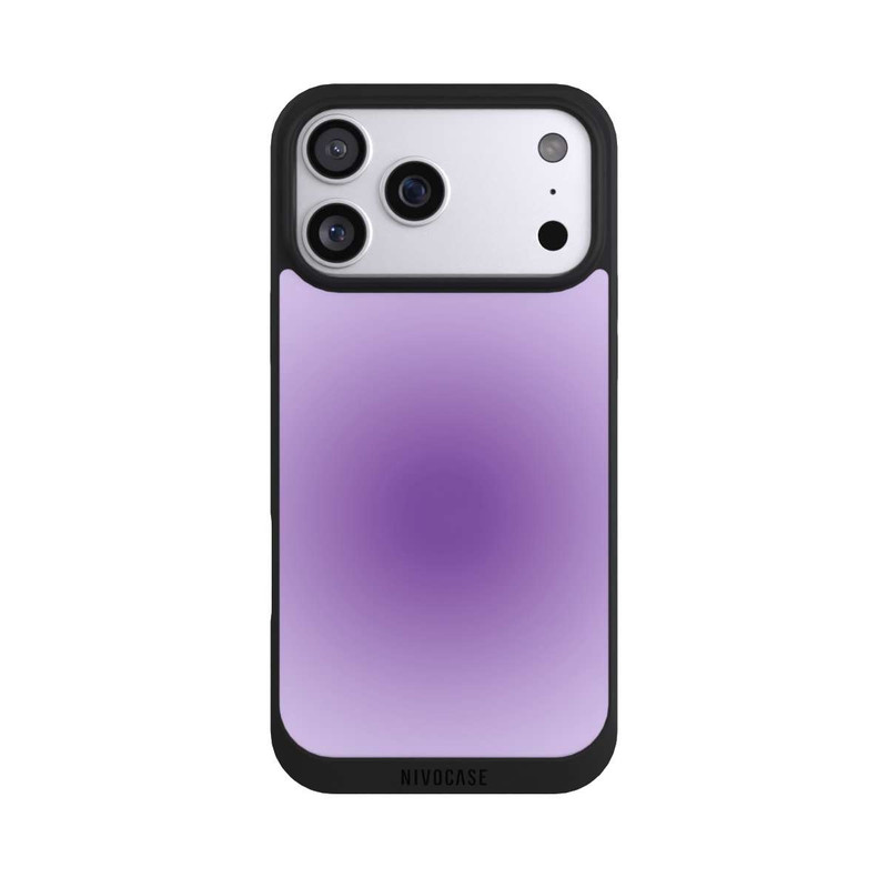 iPhone 17 Pro Max NIVOpure Aura Lila Kreis