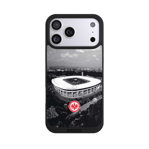 Apple iPhone 17 Pro Max NIVOpure SGE Stadion Schwarz Weiß