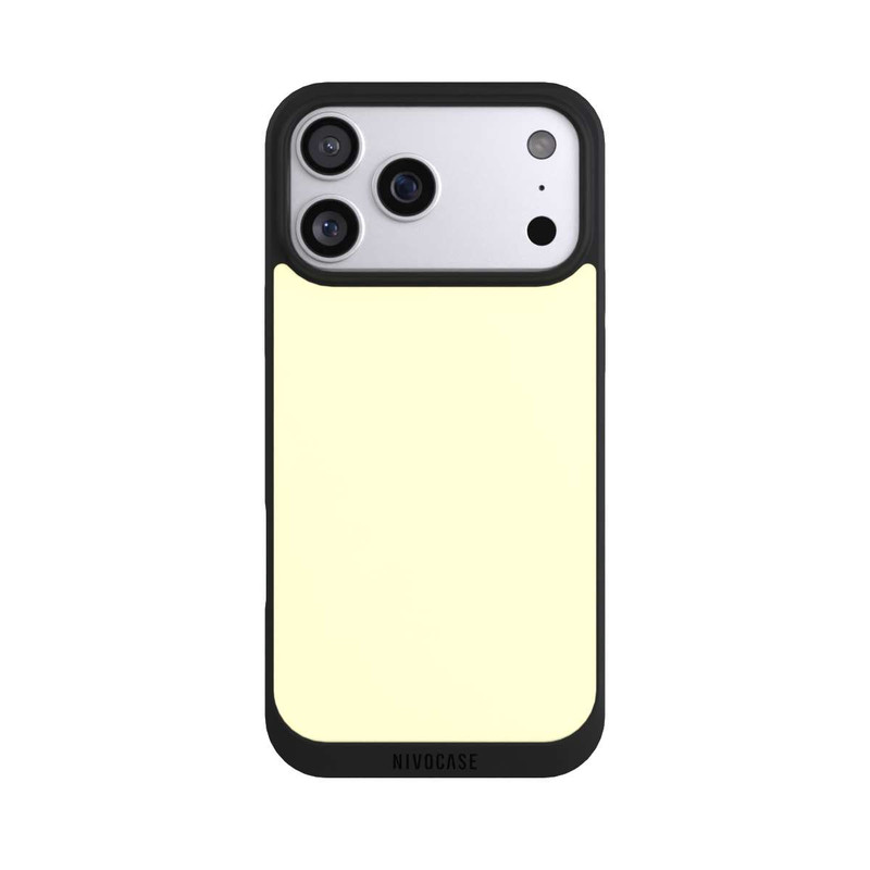 iPhone 17 Pro Max NIVOpure Pastel Yellow