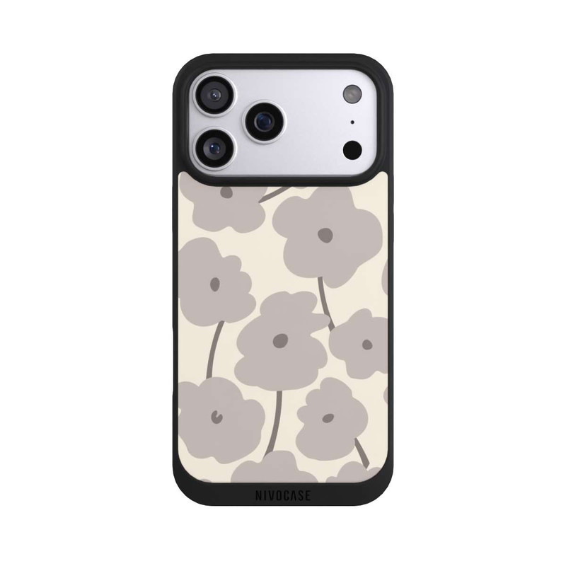 iPhone 17 Pro Max NIVOpure Minimalistic Flowers Beige