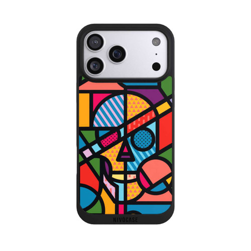 Apple iPhone 17 Pro Max NIVOpure Vit Skull Colorful