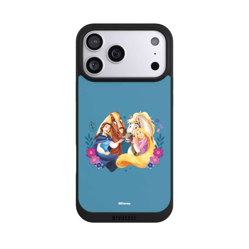 iPhone 17 Pro Max NIVOpure Disney Princess Belle and Rapunzel with Horses