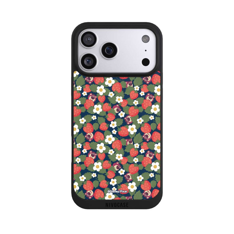 iPhone 17 Pro Max NIVOpure Lotso Toy Story Strawberry Flower Pattern
