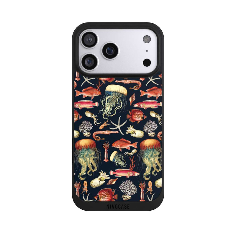 iPhone 17 Pro Max NIVOpure Deep Sea Fish Pattern