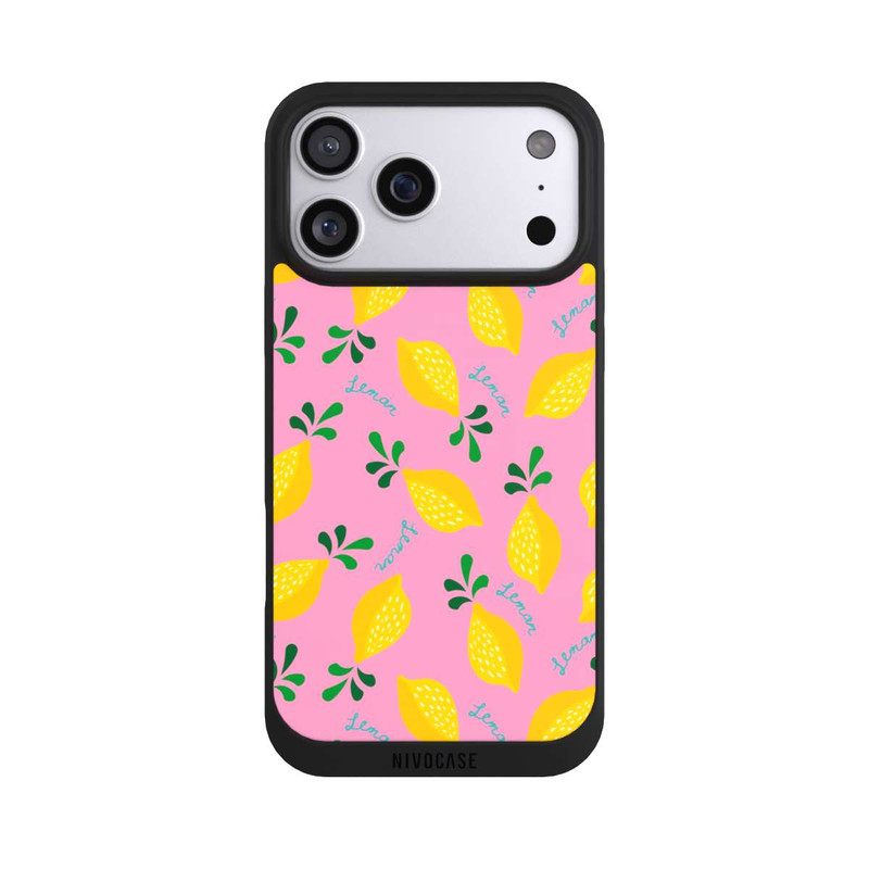 iPhone 17 Pro Max NIVOpure Dopamin Lemon Pattern