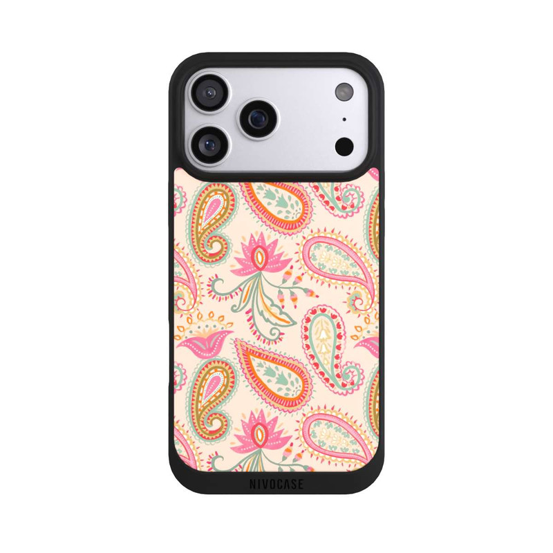 iPhone 17 Pro Max NIVOpure Colorful Paisley Charm