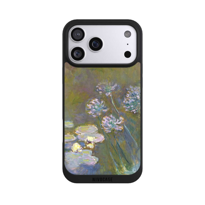 iPhone 17 Pro Max NIVOpure Waterlilies and Agapanthus
