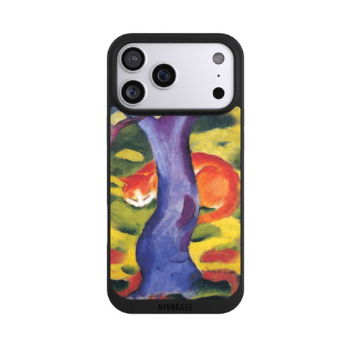 Apple iPhone 17 Pro Max NIVOpure Cat Behind Tree by Franz Marc