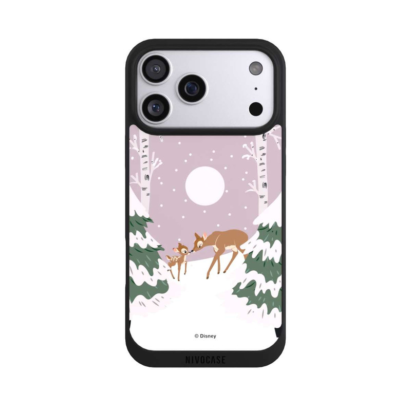 iPhone 17 Pro Max NIVOpure Bambi und Mutter Winterliebe