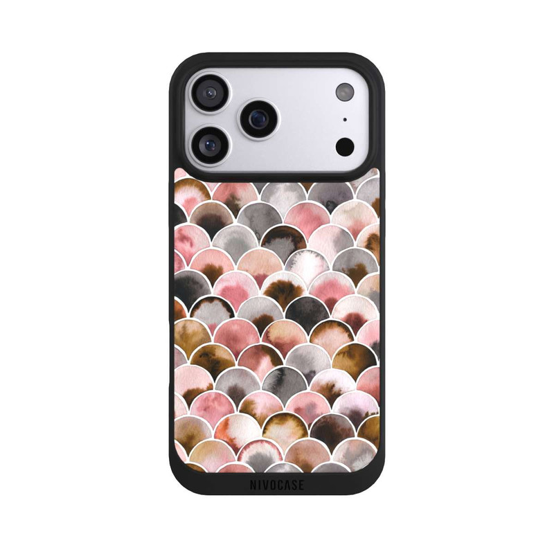 iPhone 17 Pro Max NIVOpure Japandi Scales Pink Brown